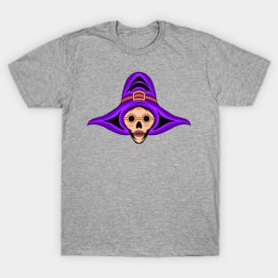 Purple Hat Grim Reaper T-Shirt